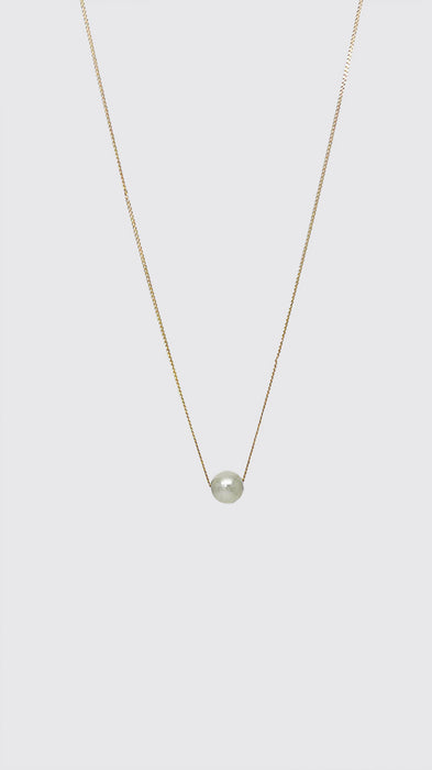 Akoya single pearl necklace